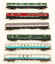 Fleischmann (N) – 6-teiliges Personenwagen-Set der DB 