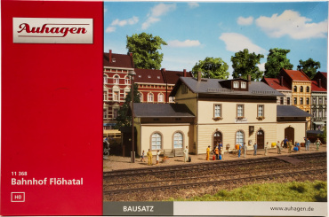 Auhagen 11368 (1:87) – Bausatz, Bahnhof Flöhatal 