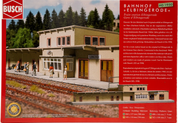 Busch 1950 (1:87) – Bausatz, Bahnhof Elbingerode 