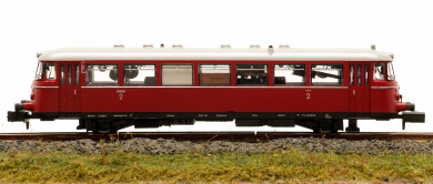 Brekina 69100 (N) – MAN-Schienenbus VT 23 in roter Farbgebung der SWEG 