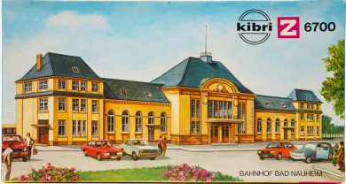 Kibri 6700 (Z) – Bausatz Bahnhof Bad Nauheim 