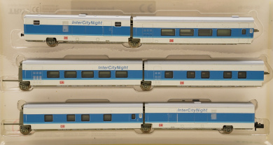 Minitrix 13723 – 6-teiliges Schlafwagenzug InterCityNight der DB AG 