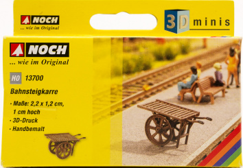 Noch 13700 (1:87) – Bahnsteigkarre 