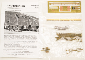 Spieth Modellbau B 109 (H0) – Messing-Bausatz Stationskran Chur der RhB 