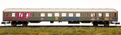 Minitrix 91070 – 2. Klasse Silberling -2. EUROPEAN N-SCALE CONVENTION / WORLD RECORD 500+ 