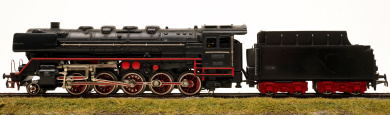 Märklin 3027 – Schlepptender-Dampflok BR 44 der DB & Telex-Kupplung, Variante 1 von 1958-1959  