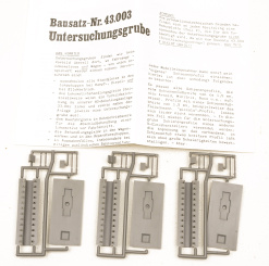 B&K 43.003 (N) – Bausatz für eine Untersuchungsgrube 
