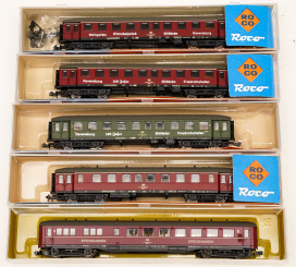 Roco 24254 (N) – 5-teiliges Personenwagen-Set -Eisenbahnfreunde Ravensberg- 