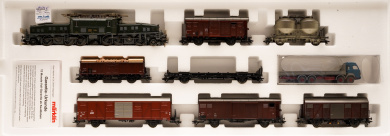 Märklin 28730 – 8-tlg. Güterzug der SBB, mit Krokodil Be 6/8, digital (Delta)   