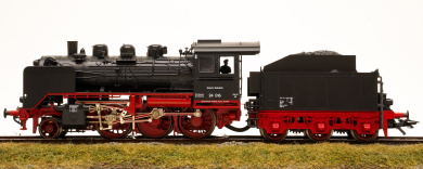 Fleischmann 1142 (AC) – Schlepptender-Dampflok BR 24 der DB, digital (DCC/MM/Sx) 