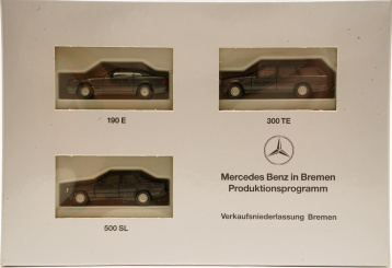 Herpa (1:87) – 3er-Set Mercedes-Benz in Bremen, Produktionsprogramm 