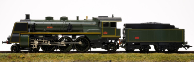 Märklin 3317 – Schlepptender-Dampflok Serie 231 A der SNCF 