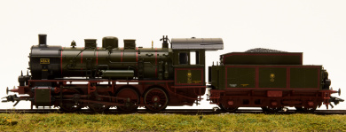 Märklin 37551 – Schlepptenderlokomotive Reihe G 8.1 der K.P.E.V., digital (MM) 