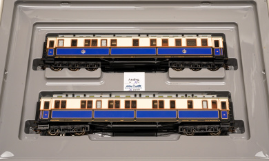 Märklin 2881 – Salonwagen des Kaisers und Gepäckwagen -Kaiser Wilhelm II- 