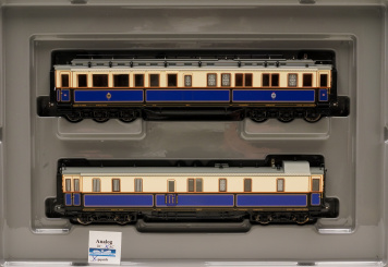 Märklin 2881 – Salonwagen des Kaisers und Gepäckwagen -Kaiser Wilhelm II- 