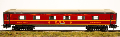 Märklin 00766-04 – DSG Schlafwagen WLABüm33 der DB 