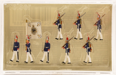 Preiser 12188 (1:87) – Preussen 1.Garderegiment zu Fuß, 8 Figuren + Zubehör 