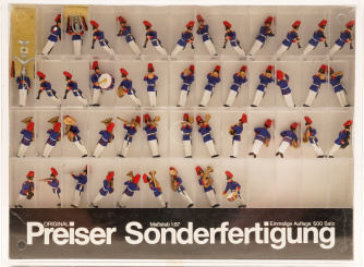 Preiser 13260 (1:87) – Musikkorps Preußen 1910, Garde-Infanterie-Regiment, 47 Figuren 