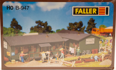 Faller B-947 (H0) – Bausatz Baracke 
