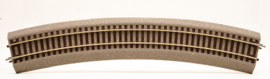 Roco 42526 – Gebogenes Gleis R6, 30° mit Bettung 