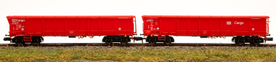 Hobbytrain H23413 (N) – Wagen-Set mit zwei Rolldachwagen Tamns 893 