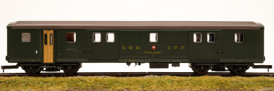 Roco 4240 – Gepäckwagen EW II der SBB  