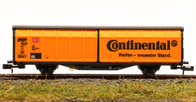 Minitrix 13970 – Schiebwandwagen Hbbilllns der DB 
