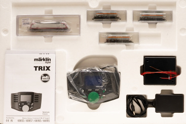 Minitrix 11144 – 4-tlg. Digital-Startpackung Güterzug mit Elektrolok der CFL & MS2, digital (DCC/Sx)  