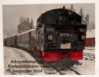 Fotobuch Adventsdampf Preßnitztalbahn 15. Dezember 2024 