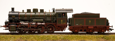 Märklin 34551 – Schlepptenderlok Reihe G 8.1 der K.P.E.V., digital (MM/DCC) & Sound ESU V3.5 