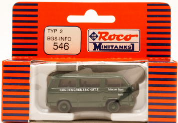 Roco 546 (1:87) – Typ 2 BGS-Info, Bundesgrenzschutz 