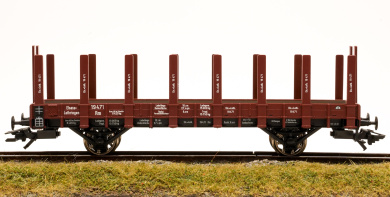 Fleischmann 520903 K (H0) – Rungenwagen R der Reichseisenbahnen in Elsaß-Lothringen (E.L.) 