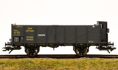 Fleischmann 5886 K (H0) – Offener Güterwagen Ommk der Elsaß-Lothringen 