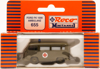 Roco 655 (1:87) – Ford FK 1000, Ambulanz 