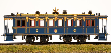 Märklin 2880 – Haupt-Salonwagen König-Ludwig-Zug der K.Bay.Sts.B., Innenbeleuchtung 