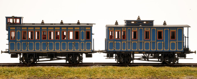 Märklin 4398 – 2-tlg. Ergänzungswagen-Set zum König-Ludwig-Zug 