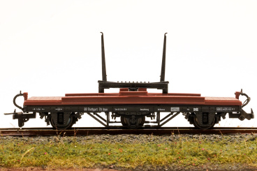 Bemo 2006 818 (H0e) – Drehschemelwagen Hsm der DB 