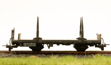 Bemo 2264 101 (H0m) – Rungenwagen Kk-w 7301 der RhB 