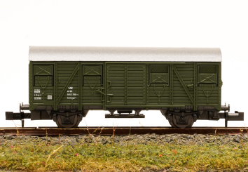Roco 02329 D (N) – Gedeckter Güterwagen Gms -Dienstgüterwagen- der DB 