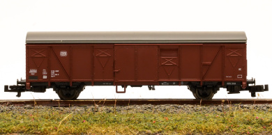 Roco 25160 (N) – Gedeckter Güterwagen Gbs 252 der DB 