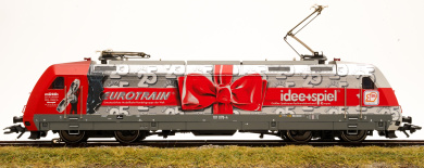 Märklin 37395 – Elektrolok BR 101 -25 Jahre EUROTRAIN/ idee+spiel- der DB AG, digital (MM) 