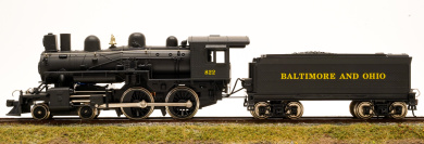 Mehano – US-Dampflok 4-4-0 der Baltimore & Ohio (B&O) aus Startset 