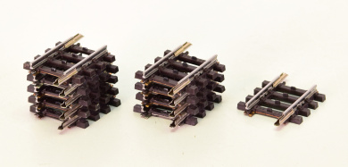 Märklin 2203 – 10 x Gerades K-Gleis, Länge 1/6 30 mm 