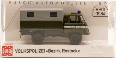 Busch 50298 (1:87) – Robur LO 2002 A -Volkspolizei Rostock- 