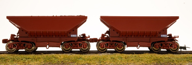 Roco 44173 – 2 teilige Erzwagen-Set Typ Vad der Luossavaara-Kiirunavaara AB (LKAB) 