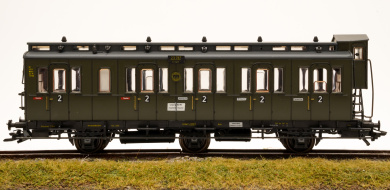 Roco 44207C – 2. Klasse Abteilwagen B3 der DB 
