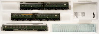 Märklin 43194 – 3-teiliges Personenwagen-Set der DB, Innenbeleuchtung 