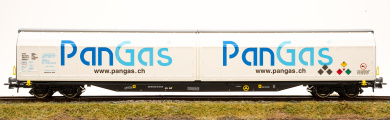 Roco 76487 – Schiebewandwagen Habbillns -PanGas- der AAE 