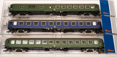 Roco 6200051 – 3-teiliges Schnellzugwagen-Set Hispania-Express der DB 