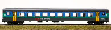 Roco 74566 – 2. Klasse Schnellzugwagen EW II der SBB 